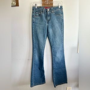 Levi stratus flare leg juniors jeans cowgirl western Nashville‎